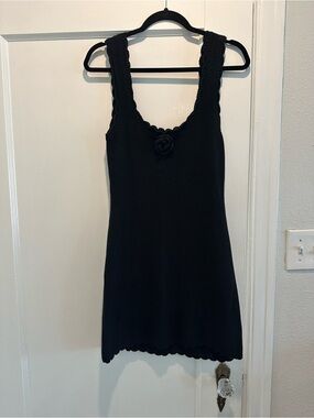 Target | Dresses | Womens Knotted Yneck Linen Mini Aline Dress Wild Fable  Offwhite S | Poshmark